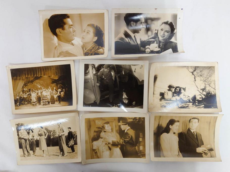 松竹　大映　映画　ブロマイド　写真100枚セット(女優、俳優、白黒写真、古写真、羅生門、愛妻物語、武装警官隊、海の野獣、邦画)(R-081423)