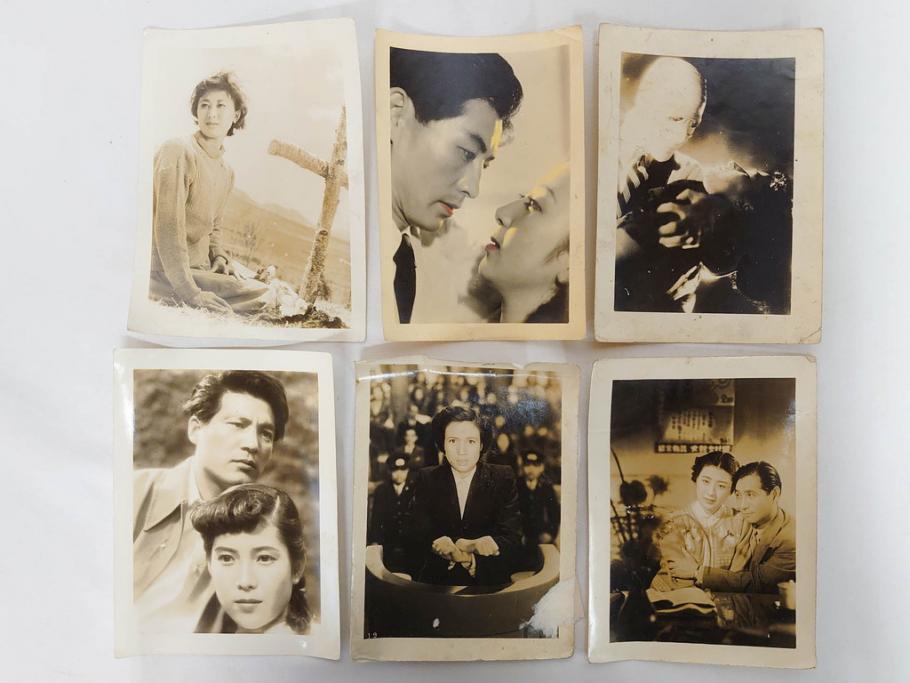 松竹　大映　映画　ブロマイド　写真100枚セット(女優、俳優、白黒写真、古写真、羅生門、愛妻物語、武装警官隊、海の野獣、邦画)(R-081423)