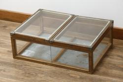 アンティーク家具　重厚!古い木の6尺水屋箪笥