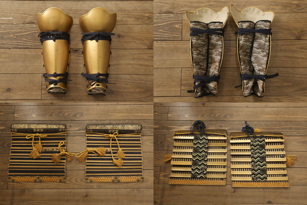 全長170cm　荘厳で迫力に満ちた等身鎧(兜、甲冑、鎧立て、箱付き、五月人形、子供の日、端午の節句、武者人形、家紋、丸に沢瀉)(R-061341)