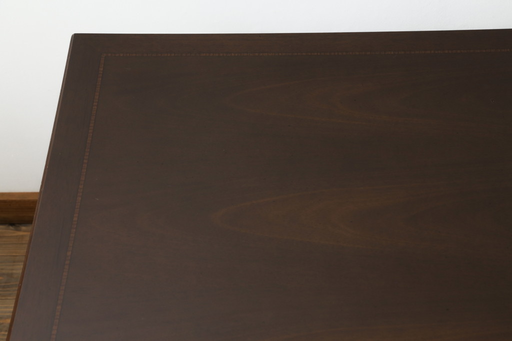 中古　カリモク家具(karimoku)　domani(ドマーニ)　PROCEED(プロシード)シリーズ　シックな色味とスタイリッシュなデザインが魅力的なダイニングテーブル(食卓、4人掛け、6人掛け)(R-075294)