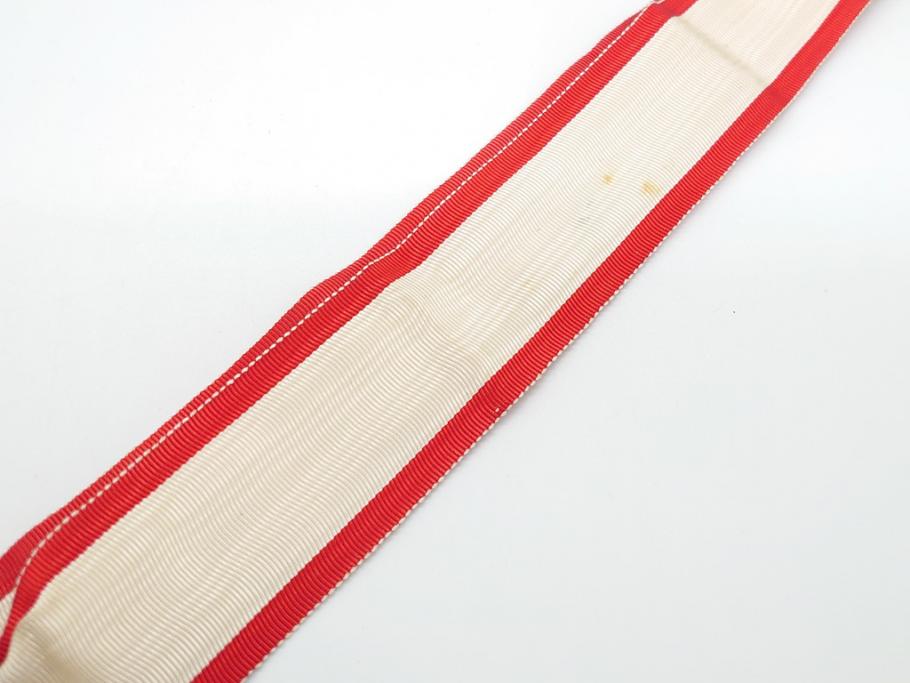 古い勲章　勲三等旭日中綬章　正章　略綬(ケース付き)(R-063091)