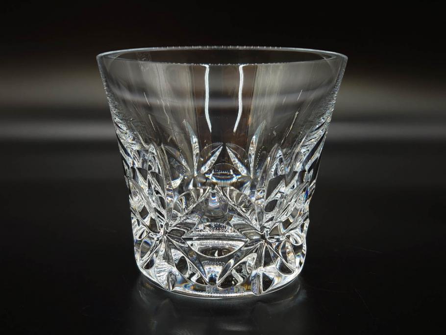 未使用　フランス　Baccarat　バカラ　エクラ(Eclat)　The YEAR 2023　澄んだ輝きを放つイヤータンブラー2客セット(コップ、グラス、ロックグラス、フルレッドクリスタルガラス、共箱付き)(R-081680)