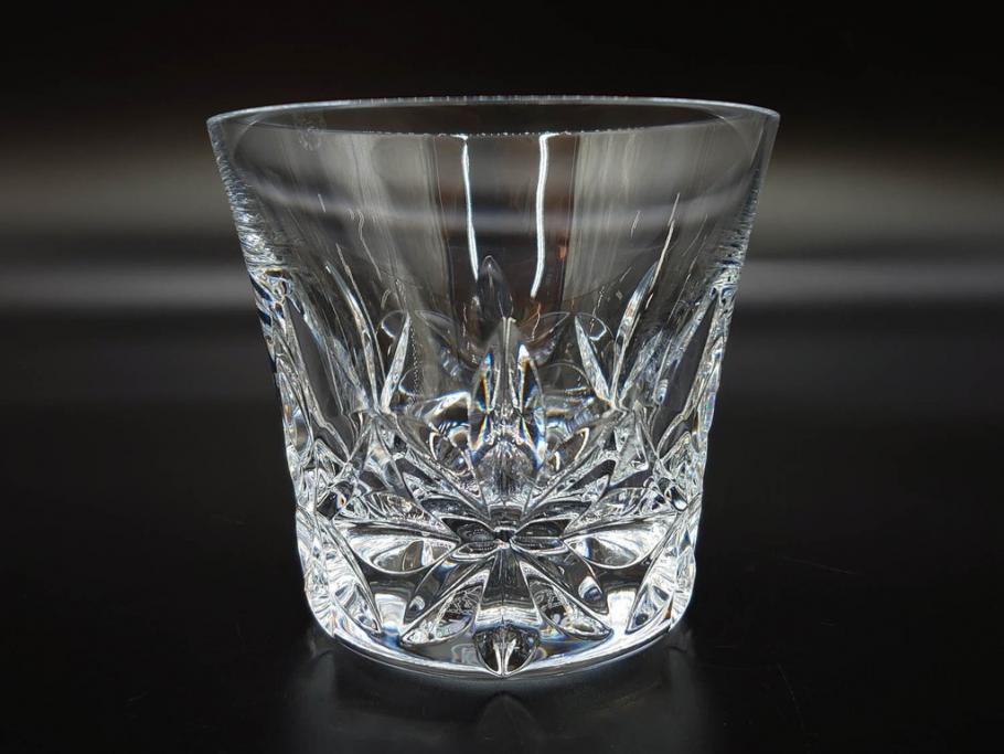 未使用　フランス　Baccarat　バカラ　エクラ(Eclat)　The YEAR 2023　澄んだ輝きを放つイヤータンブラー2客セット(コップ、グラス、ロックグラス、フルレッドクリスタルガラス、共箱付き)(R-081680)