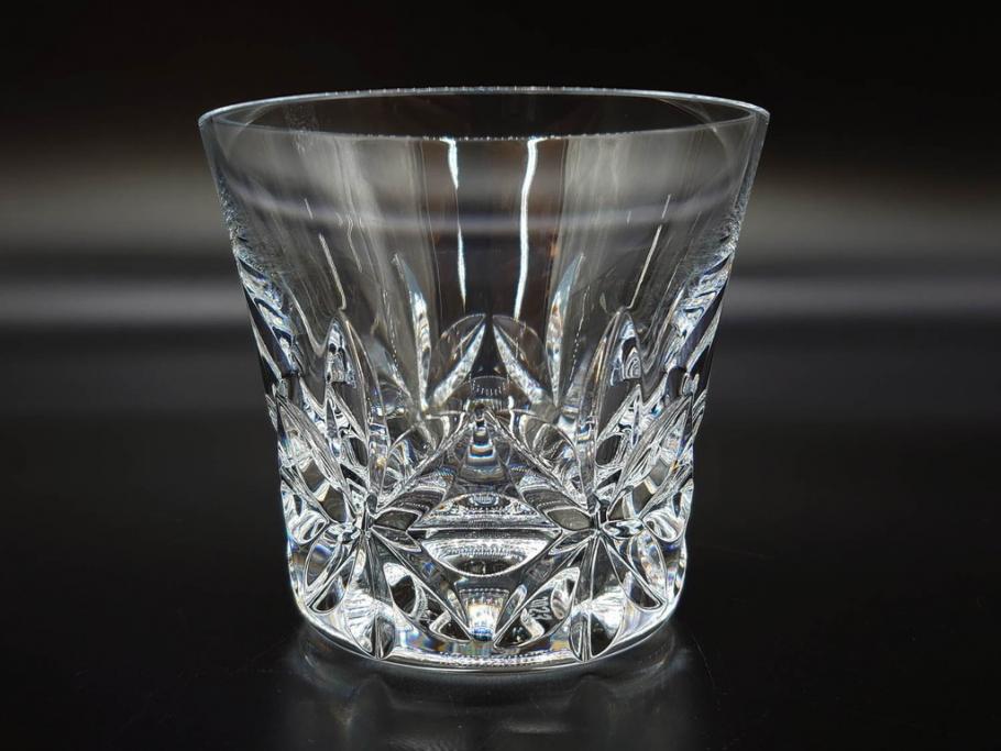 未使用　フランス　Baccarat　バカラ　エクラ(Eclat)　The YEAR 2023　澄んだ輝きを放つイヤータンブラー2客セット(コップ、グラス、ロックグラス、フルレッドクリスタルガラス、共箱付き)(R-081680)