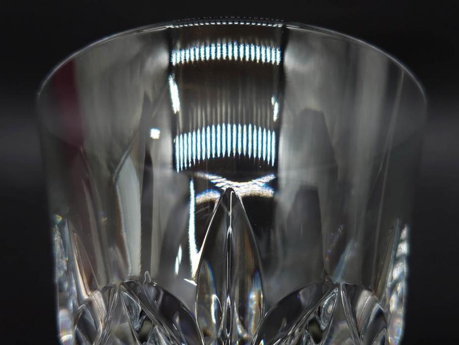 未使用　フランス　Baccarat　バカラ　エクラ(Eclat)　The YEAR 2023　澄んだ輝きを放つイヤータンブラー2客セット(コップ、グラス、ロックグラス、フルレッドクリスタルガラス、共箱付き)(R-081680)