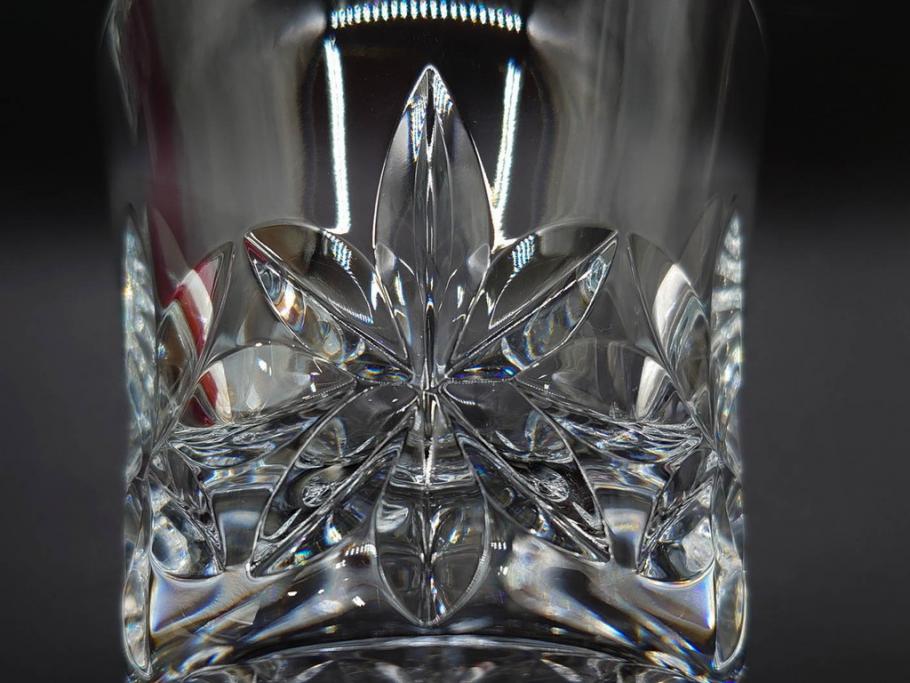 未使用　フランス　Baccarat　バカラ　エクラ(Eclat)　The YEAR 2023　澄んだ輝きを放つイヤータンブラー2客セット(コップ、グラス、ロックグラス、フルレッドクリスタルガラス、共箱付き)(R-081680)