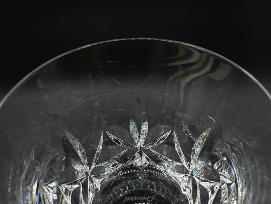 未使用　フランス　Baccarat　バカラ　エクラ(Eclat)　The YEAR 2023　澄んだ輝きを放つイヤータンブラー2客セット(コップ、グラス、ロックグラス、フルレッドクリスタルガラス、共箱付き)(R-081680)