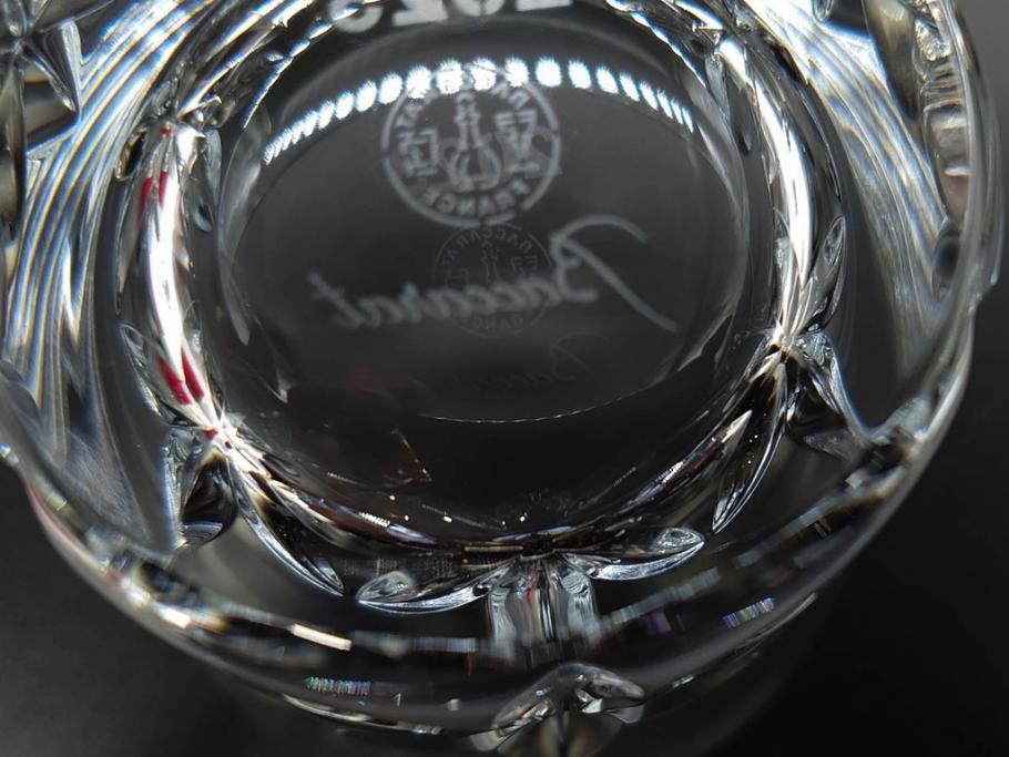 未使用　フランス　Baccarat　バカラ　エクラ(Eclat)　The YEAR 2023　澄んだ輝きを放つイヤータンブラー2客セット(コップ、グラス、ロックグラス、フルレッドクリスタルガラス、共箱付き)(R-081680)