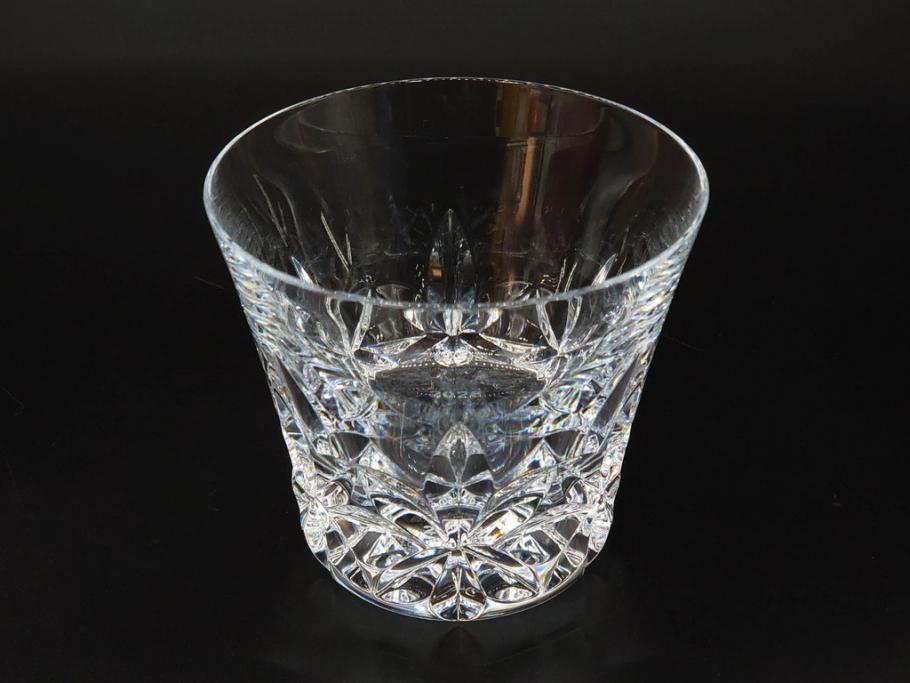 未使用　フランス　Baccarat　バカラ　エクラ(Eclat)　The YEAR 2023　澄んだ輝きを放つイヤータンブラー2客セット(コップ、グラス、ロックグラス、フルレッドクリスタルガラス、共箱付き)(R-081680)