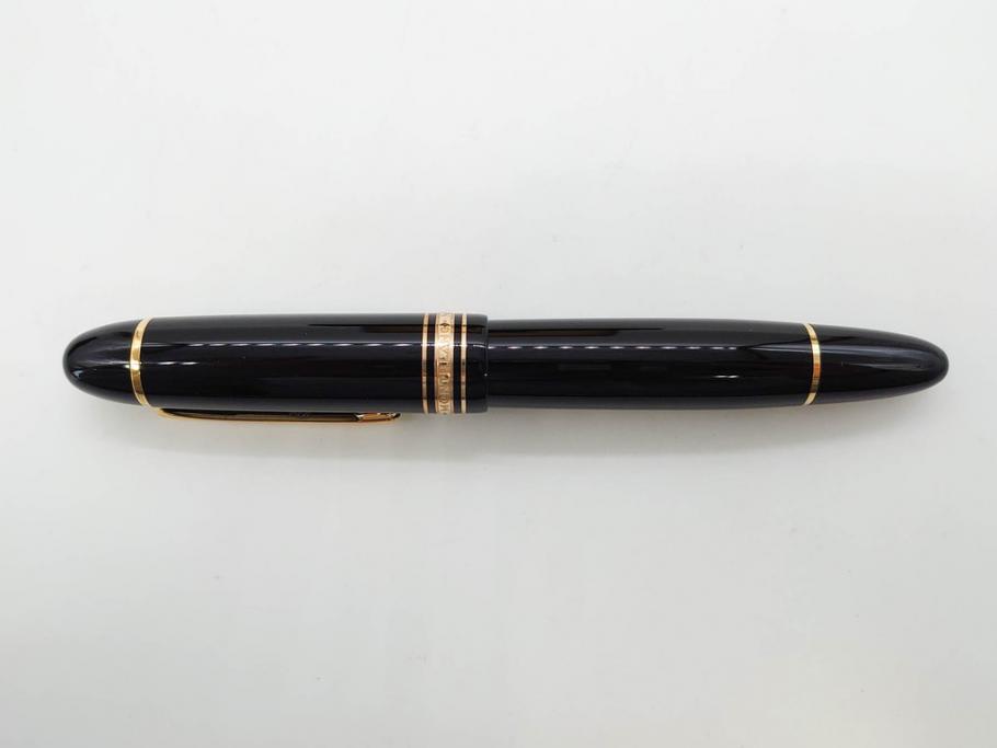 ドイツ　MONTBLANC　モンブラン　マイスターシュテュック　149　18K　75周年　ペンケース　1924本限定　ケースのみ　高級感を醸し出す万年筆とケースセット(MEISTERSTUCK、2本用?、筆記具、文具、箱付き)(R-081685)