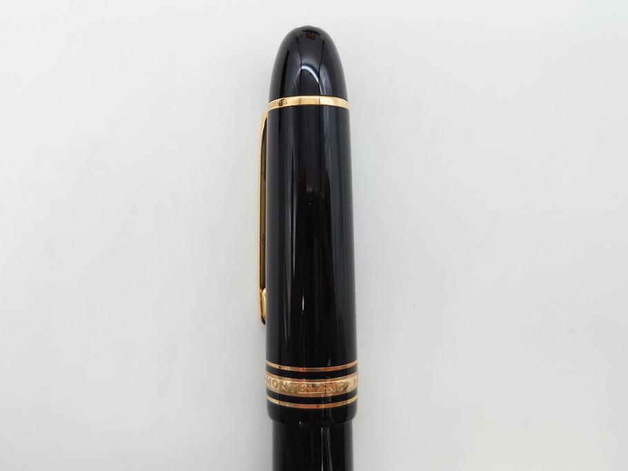 ドイツ　MONTBLANC　モンブラン　マイスターシュテュック　149　18K　75周年　ペンケース　1924本限定　ケースのみ　高級感を醸し出す万年筆とケースセット(MEISTERSTUCK、2本用?、筆記具、文具、箱付き)(R-081685)
