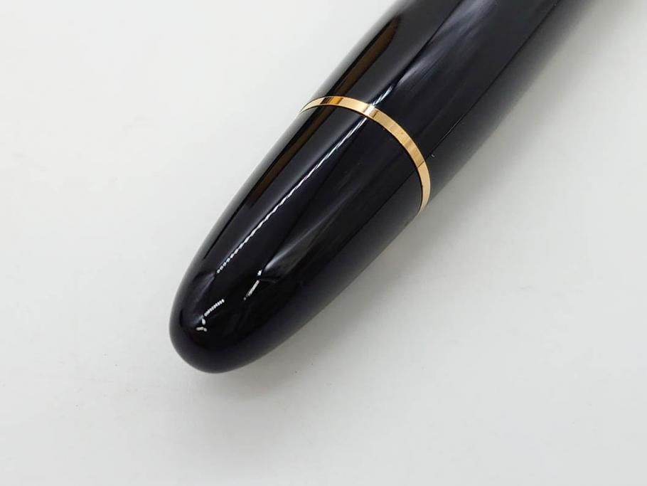 ドイツ　MONTBLANC　モンブラン　マイスターシュテュック　149　18K　75周年　ペンケース　1924本限定　ケースのみ　高級感を醸し出す万年筆とケースセット(MEISTERSTUCK、2本用?、筆記具、文具、箱付き)(R-081685)