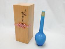 明治〜大正　藍型染め木綿古布(布団皮、藍染)(R-052034)