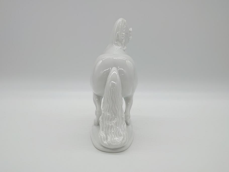 ヴィンテージ　 ドイツ　ローゼンタール(Rosenthal)　T.KARNER　ケルナー　馬　フィギュリン(陶磁器、置物)(R-061066)