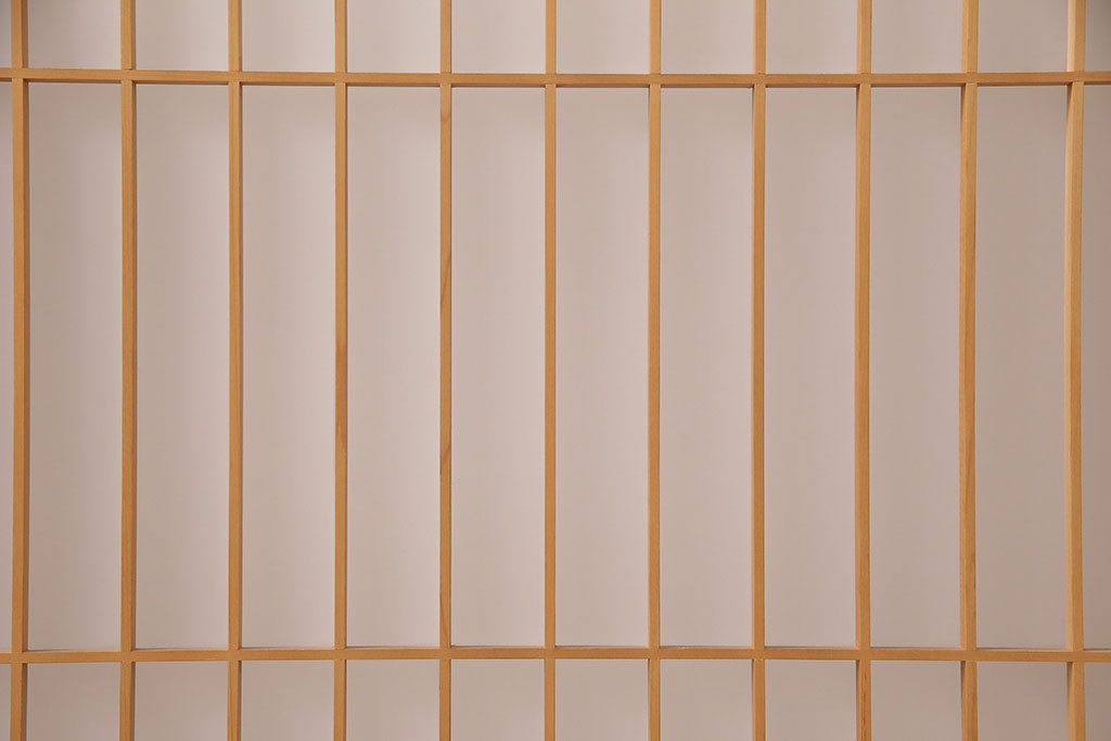 アンティーク建具　片面ガラス　和モダンな雰囲気づくりにおすすめの組子入り書院戸4枚セット(窓、引き戸、ガラス戸)(R-048850)