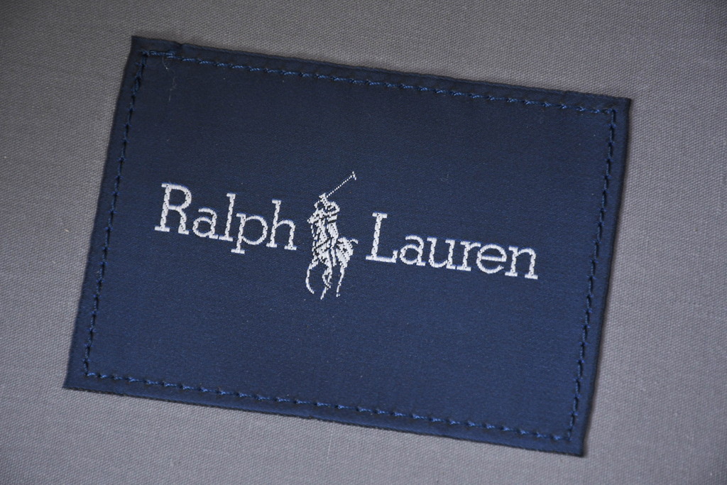 アメリカビンテージ　激レア!!幻の逸品　Ralph Lauren Home(ラルフローレン ホーム)　退色あり　クラシカルな雰囲気漂うウィングバックチェア(ウイングバックチェア、ラウンジチェア、一人掛けチェア、1人掛け、1P、ヴィンテージ)(定価約130万円)(R-081797)