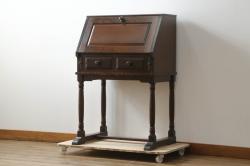 中古　PENNY WISE(ペニーワイズ)　パイン材　絶版品!希少!温もり溢れる佇まいが魅力のデスク(子供机、平机、在宅ワーク、在宅用、サイドテーブル、ワークデスク)(R-061629)