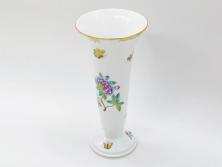 アンティーク雑貨　中古　ドイツ　LINDNER(リンドナー)　紋章が描かれた灰皿(アッシュトレー、磁器、コバルト)