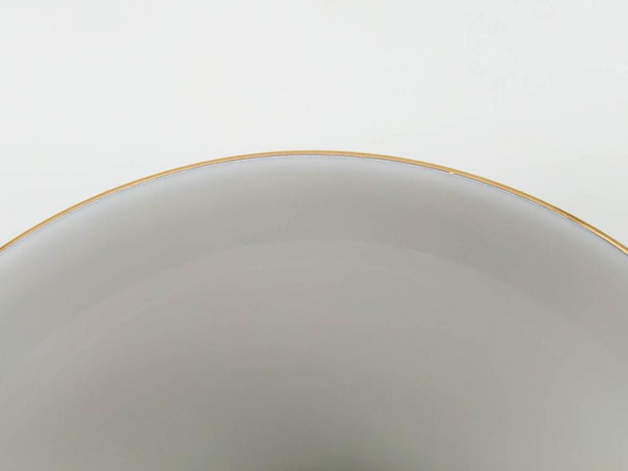 ヘレンド　ハンガリー　HEREND HVNGARY　ヴィクトリア・ブーケ　高さ 約22cm　気品を感じるフラワーベース(蝶、ちょう、花瓶、花入、花生、花器、金彩、ハンドペイント)(R-081879)