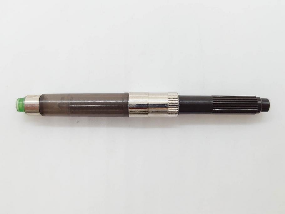 デンマーク　GEORG JENSEN(ジョージ・ジェンセン)　M18K(18金)　925S　万年筆(METAL、DENMARK、シルバー、SILVER、筆記具、文具、箱付き)(R-075649)