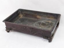 時代物　友仙窟好　斑竹　和の雰囲気漂う茶合(茶道具、煎茶道具、茶器、茶量、茶則、茶計、仙媒、茶媒、木箱付き)(R-079168)