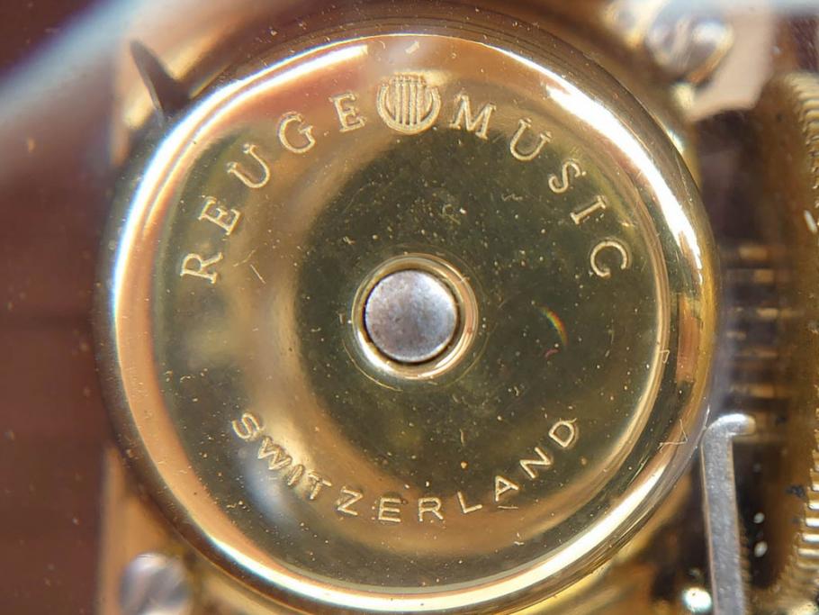 スイス製　リュージュ社　REUGE MUSIC　50弁　シンプルながらも上品な雰囲気漂うオルゴール(A.Beul、After the Rain Sunshine、Swiss Yodel、Song of Weggis)(R-075656)