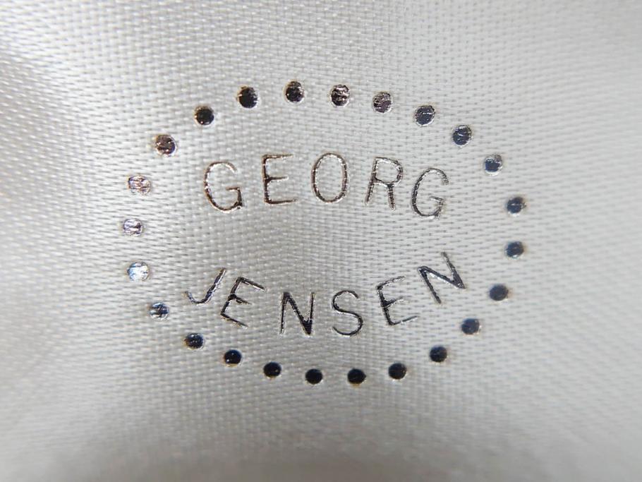 デンマーク　GEORG JENSEN(ジョージ・ジェンセン)　925 SILVER　ネクタイピン1点&カフス4点セット(カフリンクス、カフスボタン、アクセサリー、DENMARK、シルバー、ケース付き、76A、103、95、92、80)(R-075657)