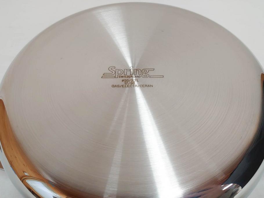 スイス製 Spring スプリング社 クリスタルGL ソテーパン(24cm スイス製 Spring スプリング社 クリスタルGL ソテーパン(24cm