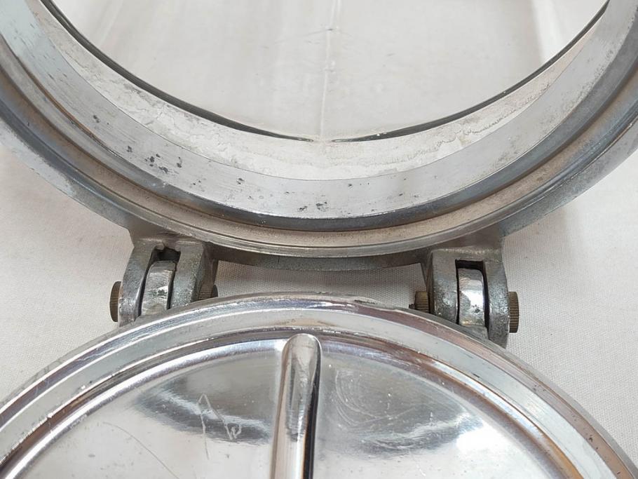 アンティーク雑貨　レトロな空間づくりにおすすめのガラス瓶(ガラスビン、菓子瓶、たばこ瓶、タバコ瓶、T.SAITO SYOUTEN、商店)(R-075780)