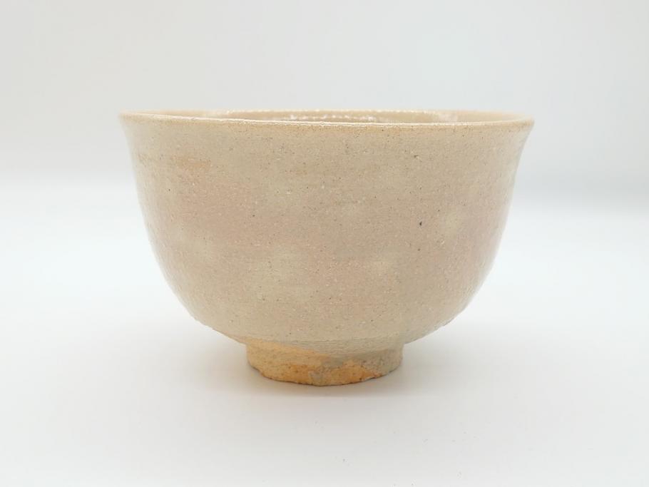 十三代　中里太郎右衛門　唐津茶碗　唐津焼　4.7寸　約14cm(共箱付き、中里逢庵、和食器、四寸七分)(R-062571)