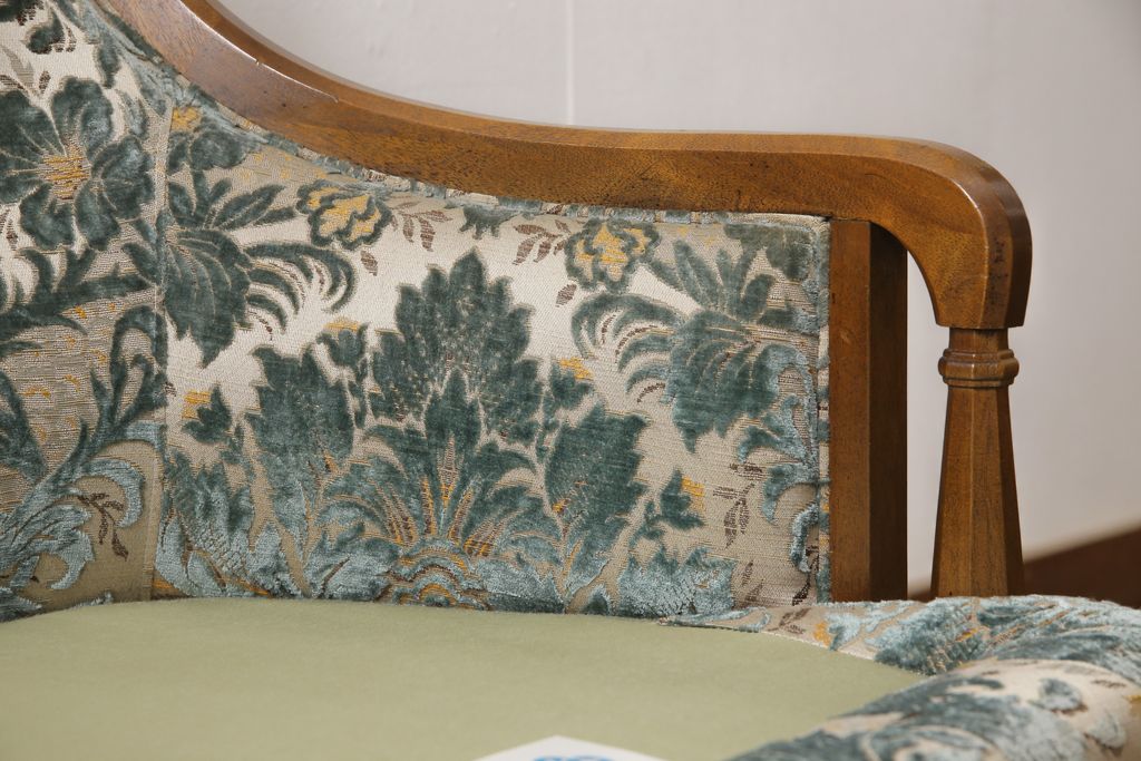 中古　DREXEL HERITAGE(ドレクセルヘリテイジ)　Upholstery(アップホルスタリー)　ローバックチェア(アームチェア、1人掛けソファ)(定価約45万円)(R-051778)
