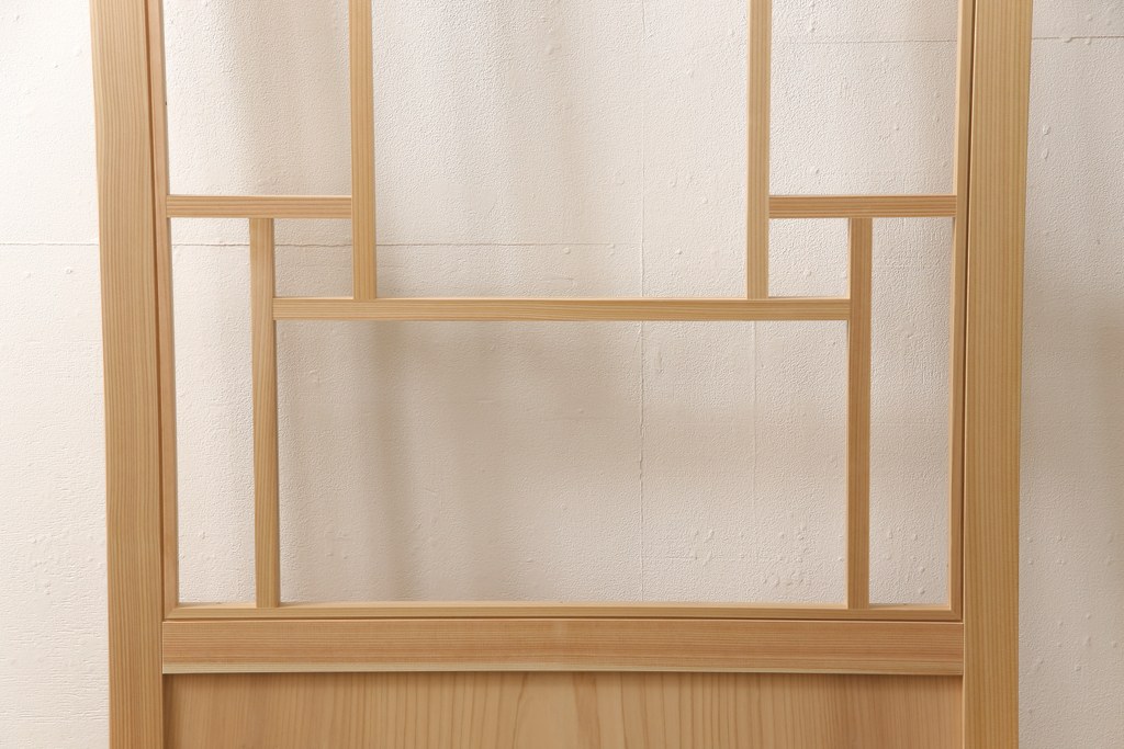 （訳ありセール 格安） ラフジュ工房オリジナル 杉材 大正ロマン こだわりの空間づくり 建具