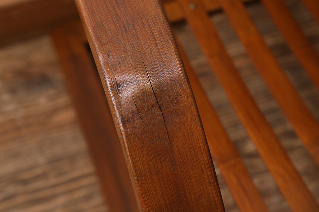 ビンテージ家具　竹興社　城所右文次　オリジナル　Bamboo Chair　バンブーチェア(アームチェア、安楽椅子、ヴィンテージ)(R-040156)