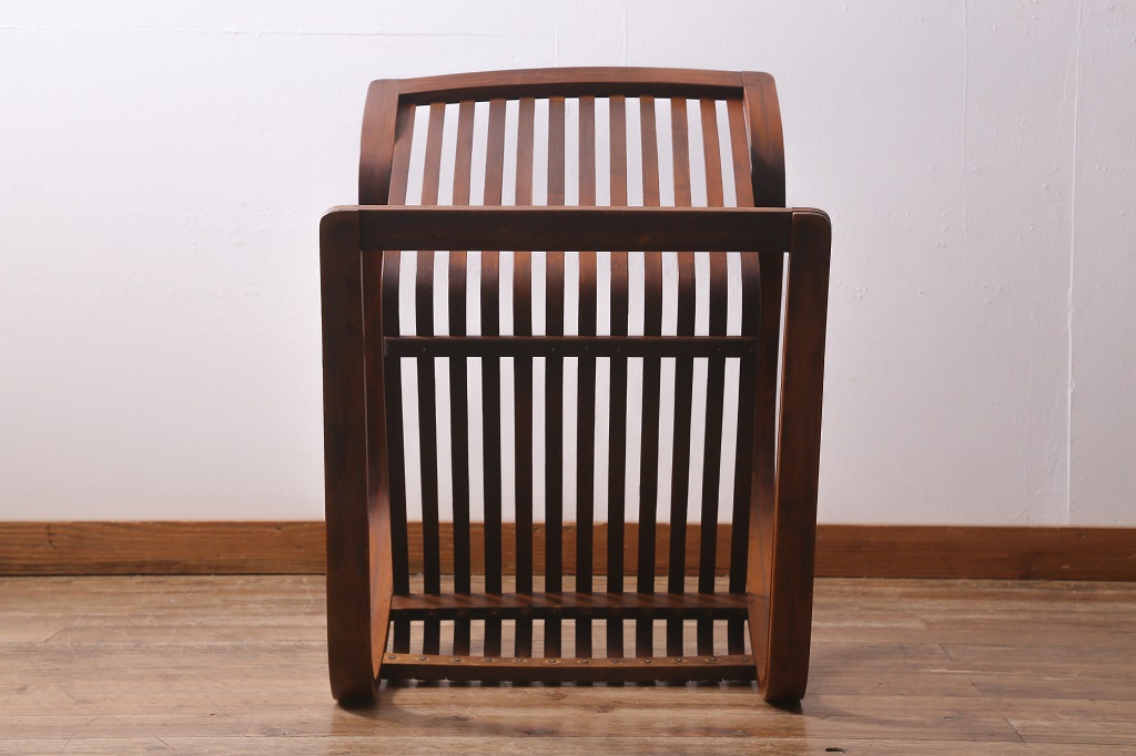 ビンテージ家具　竹興社　城所右文次　オリジナル　Bamboo Chair　バンブーチェア(アームチェア、安楽椅子、ヴィンテージ)(R-040156)