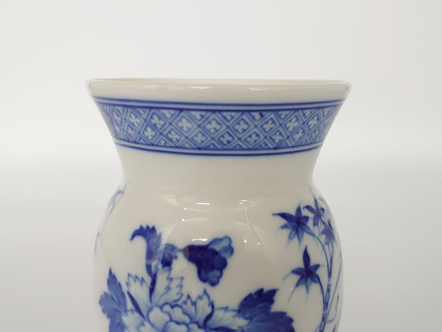 マイセン Meissen インドの華 ブルー 一輪挿し 花瓶