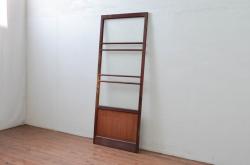 ビンテージ建具　どこか懐かしさを感じるドア1枚(ガラス扉、ヴィンテージ)(R-080881)