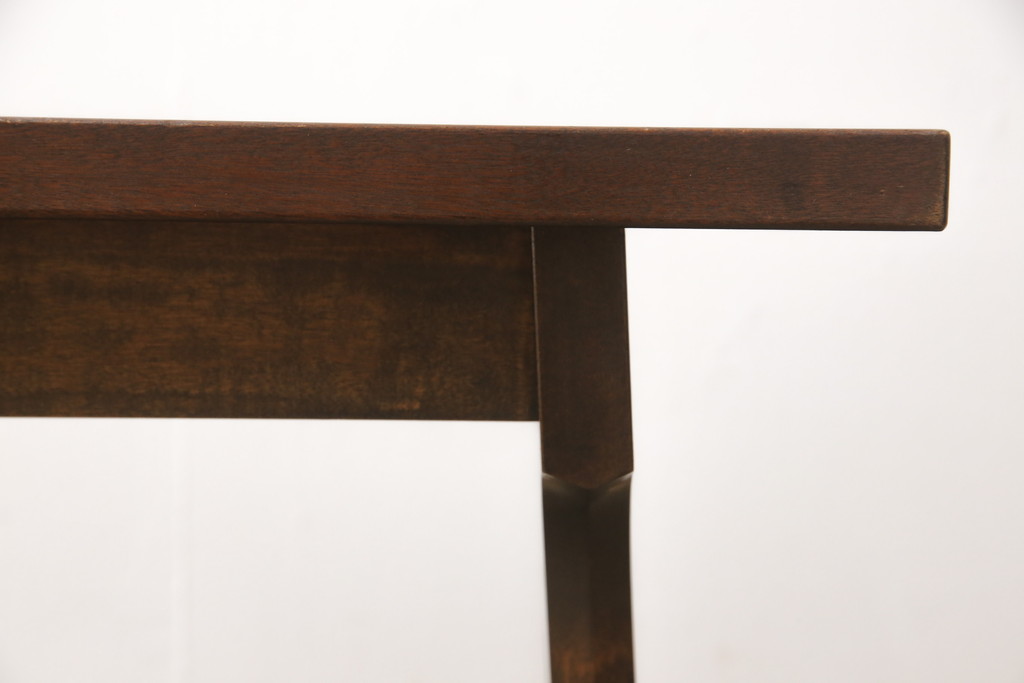 中古　美品　松本民芸家具　和モダンスタイルにおすすめの#12型茶卓(サイドテーブル、飾り台)(R-052848)