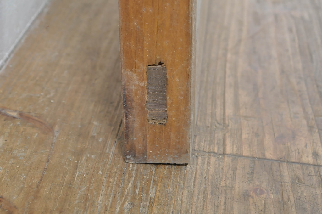アンティーク建具　どこか懐かしい雰囲気を醸し出すフィックス窓1枚(ガラス欄間、明かり取り、明り取り、FIX窓、ガラス窓、嵌め殺し)(R-076338)