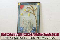 アンティーク家具　昭和中期　ナラ材　マガジンラック付きが嬉しいサイドテーブル(マガジン卓)(R-044721)