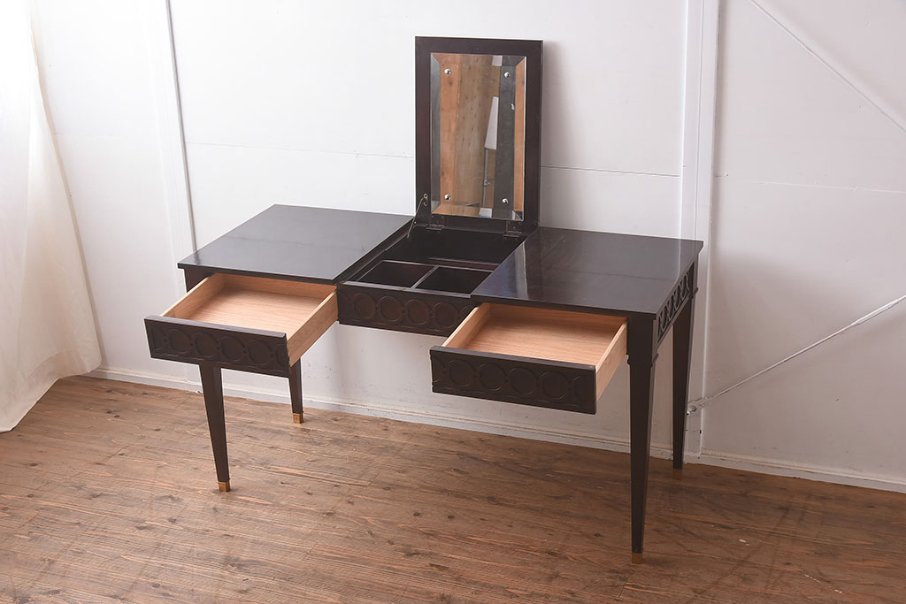 展示品　IDC大塚家具　ヒッコリーチェア社(HICKORY CHAIR)　5471-70　アレクサ・ハンプトン　デスク(ドレッサー、机)(定価約80万円)(R-041832)