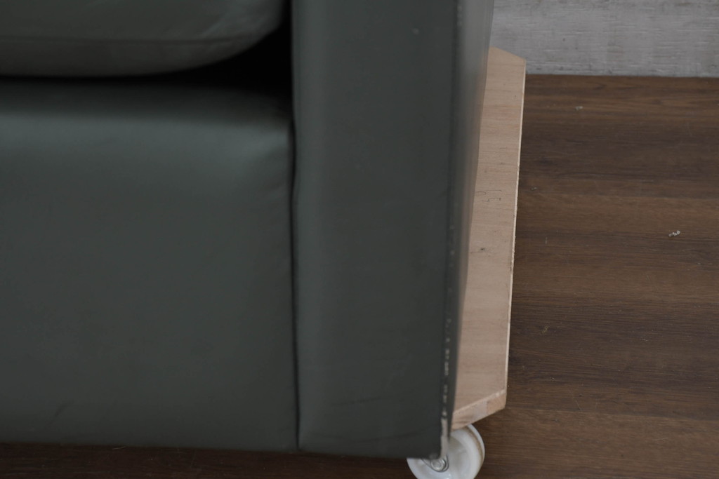 アメリカビンテージ　高級輸入家具　Knoll(ノル)　フィスターコレクション　総革の贅沢な1人掛けラウンジソファ4脚セット(レザー、一人掛け、1Pソファ、アームソファ、ヴィンテージ、ノール、バラ売り可能)(現行定価4脚で約280万円)(R-081163)