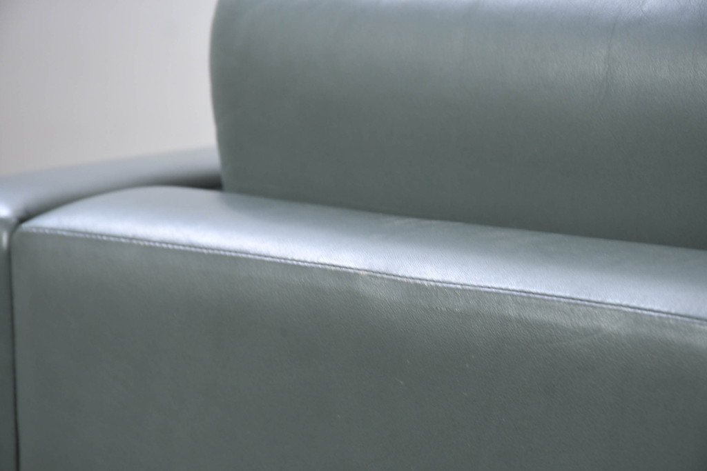 アメリカビンテージ　高級輸入家具　Knoll(ノル)　フィスターコレクション　総革の贅沢な1人掛けラウンジソファ4脚セット(レザー、一人掛け、1Pソファ、アームソファ、ヴィンテージ、ノール、バラ売り可能)(現行定価4脚で約280万円)(R-081163)