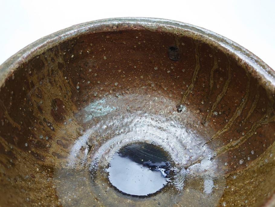 伊賀焼　谷本光生　水指(共箱付き、茶道具、和食器、水差、水器、片口)(R-063284)
