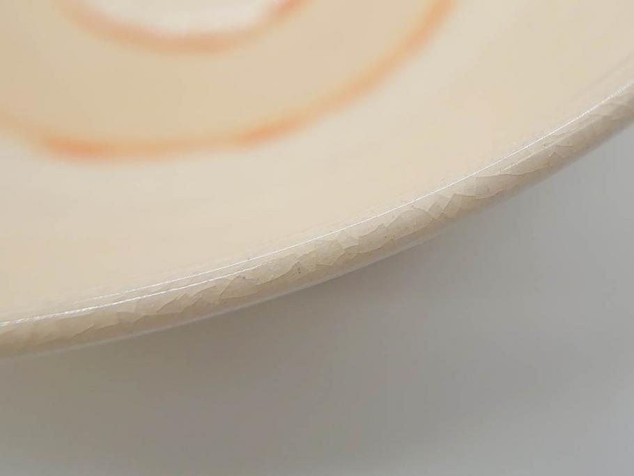 永楽善五郎　絵高麗写　約16cm　5.1寸　優しい色合いが上品な和の雰囲気を醸し出す茶碗(茶道具、茶器、和食器、共箱付き、五寸一分)(R-075785)