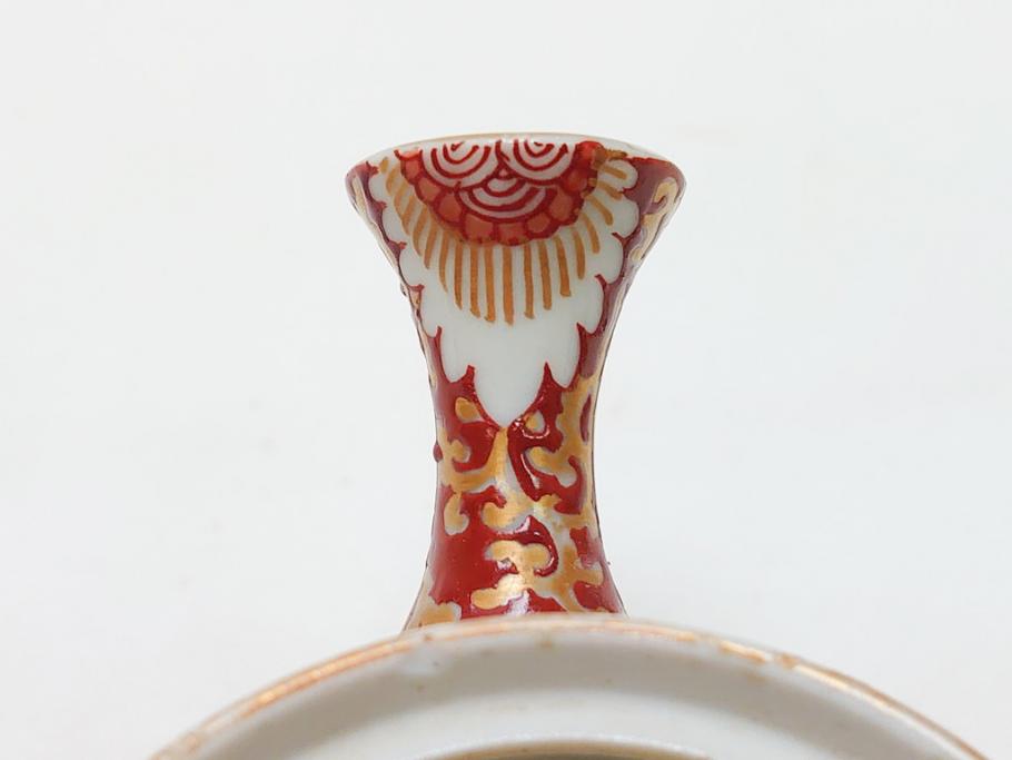古伊万里 染付 色絵 金彩 急須(茶道具、煎茶器)(R-063312