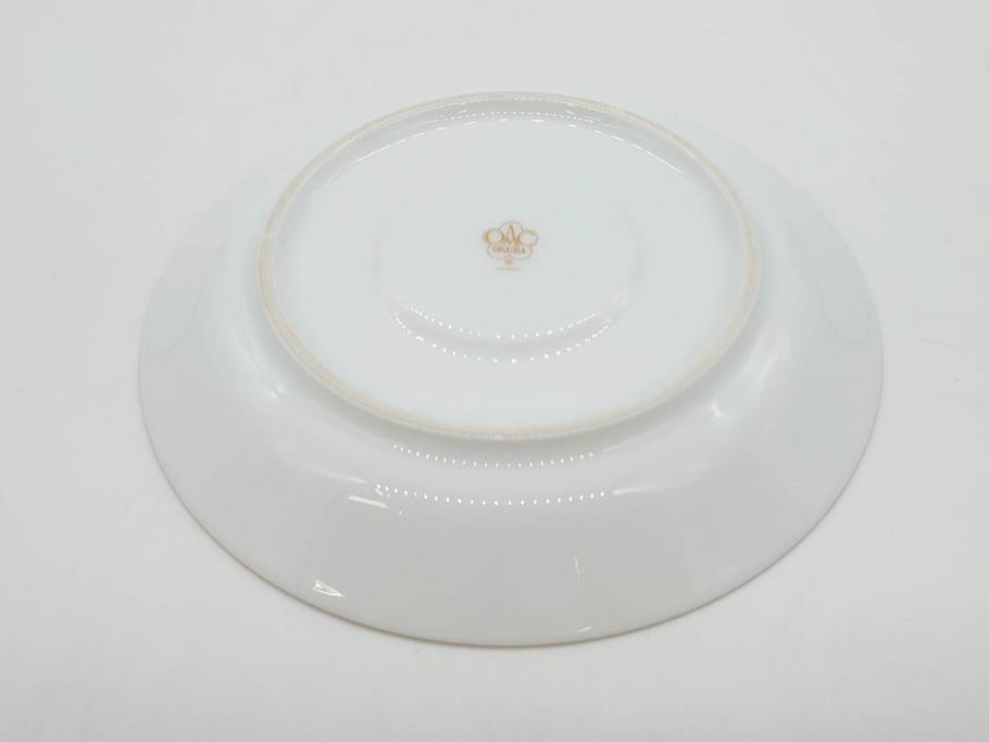 大倉陶園(OKURA、OAC)　ブルーフラワー　清楚な絵付けが上品な雰囲気を醸し出すカップ&ソーサー6客セット(C&S、洋食器)(R-075790)