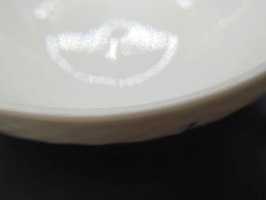 デンマーク　ROYAL COPENHAGEN(ロイヤルコペンハーゲン)　ホワイトフルーテッド ハーフレース　ブルーフラワー カーブ　ハイハンドル 気品漂う佇まいが魅力のカップ&ソーサー3客セット(White Fluted、C&S、洋食器)(R-075792)