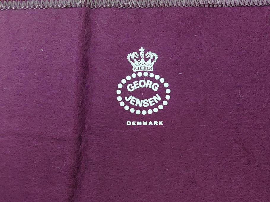 DENMARK(デンマーク)　GEORG　JENSEN(ジョージ・ジェンセン)　スターリングシルバー925　銀製　フォーク&ナイフ各4本(8本セット、食器、カトラリー)(R-063320)