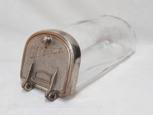 大正～昭和初期　歴史を重ねた趣のあるボトル瓶5点セット(ガラスビン、ガラス瓶、硝子、薬瓶、花瓶、花入、花器)(R-076945)